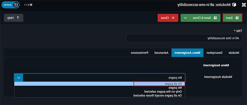 joomla ada web accessibility